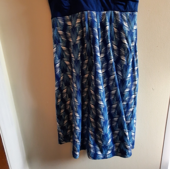 Patagonia Margot Dress Sleeveless Blue and White Size Small - Picture 11 of 12